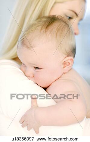 Stock Photo - Mother and baby. Fotosearch