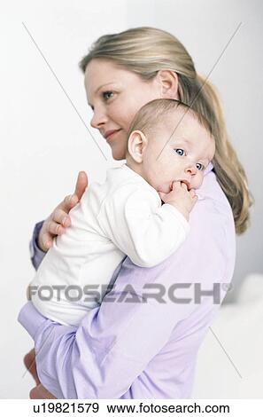 Mother and baby View Large Photo Image Stock Photo - Mother and baby. Fotosearch