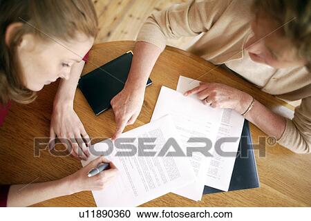 Stock Image - Mother and daughter. Fotosearch