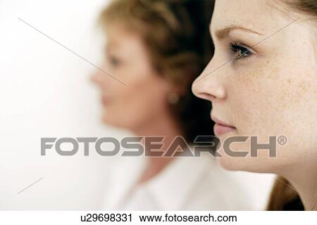 Stock Image - Mother and daughter. Fotosearch