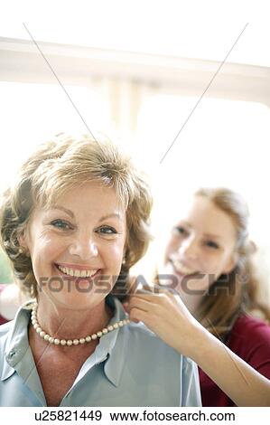 Stock Photo - Mother and daughter. Fotosearch