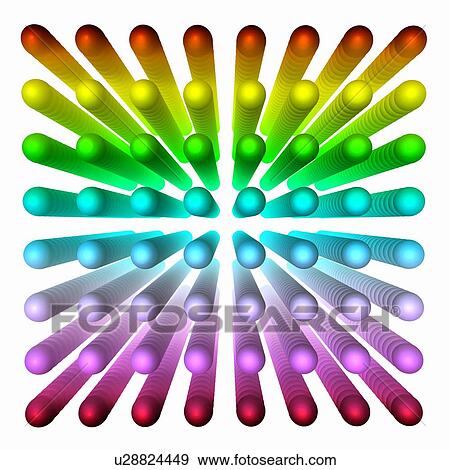 Multicoloured ball grid, artwork View Large Photo Image Stock Photo - Multicoloured ball grid, artwork. Fotosearch