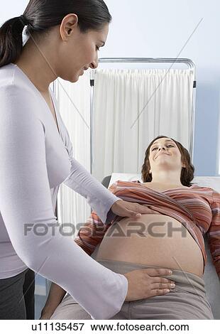 Obstetric examination View Large Photo Image Stock Photo - Obstetric examination. Fotosearch