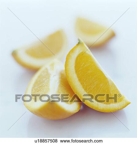 Stock Photo - Orange slices. Fotosearch