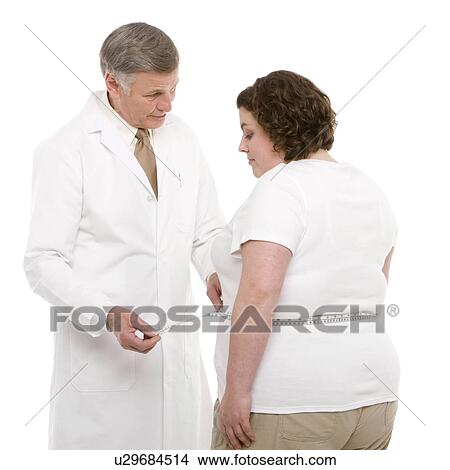 Picture - Overweight woman. Fotosearch