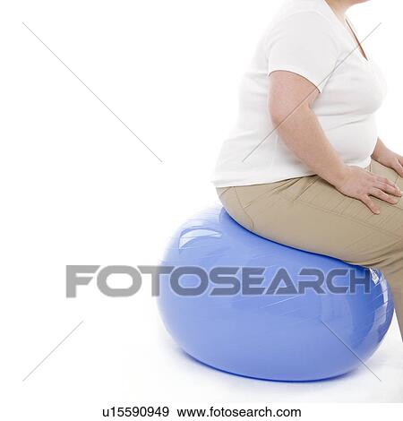 Stock Photo - Overweight woman. Fotosearch