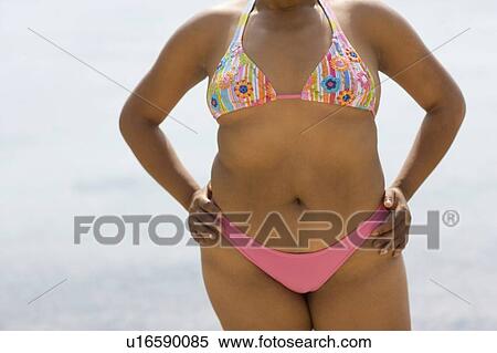 Stock Photography - Overweight woman. Fotosearch