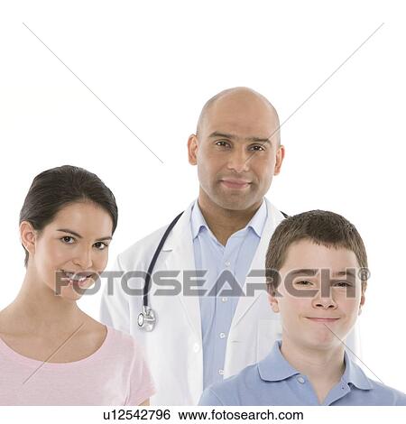 Stock Photograph - Paediatric doctor. Fotosearch