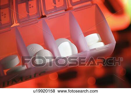 Stock Photo - Pill holder. Fotosearch