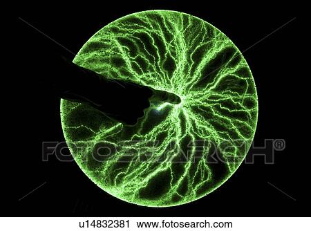 Plasma disc with hand View Large Photo Image Stock Image - Plasma disc with hand. Fotosearch