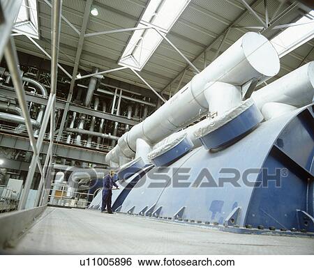 Stock Photograph - Power station. Fotosearch