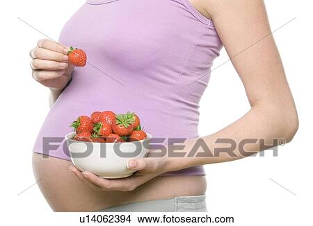 Picture - Pregnant woman. Fotosearch