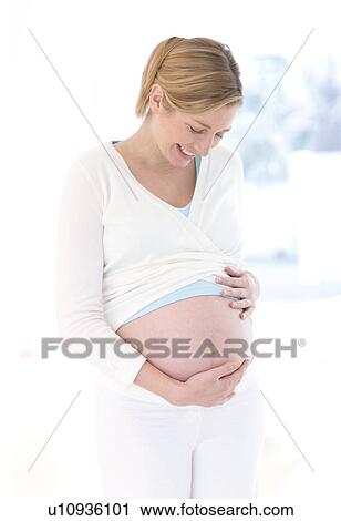 Pregnant woman View Large Photo Image Stock Image - Pregnant woman. Fotosearch