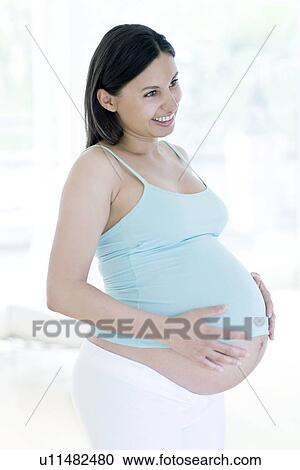 Pregnant woman View Large Photo Image Stock Image - Pregnant woman. Fotosearch