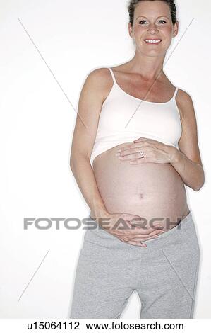 Pregnant woman View Large Photo Image Stock Image - Pregnant woman. Fotosearch