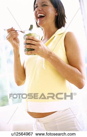 Pregnant woman View Large Photo Image Stock Photo - Pregnant woman. Fotosearch