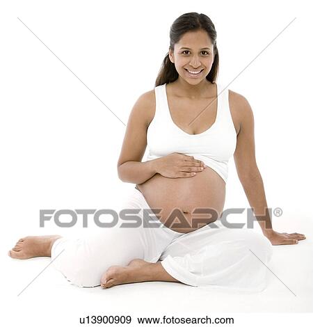 Pregnant woman View Large Photo Image Stock Photo - Pregnant woman. Fotosearch