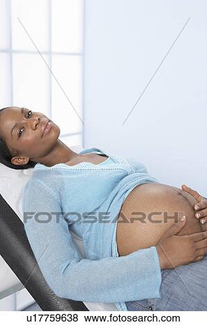 Pregnant woman View Large Photo Image Stock Photo - Pregnant woman. Fotosearch