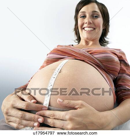 Stock Photo - Pregnant woman. Fotosearch