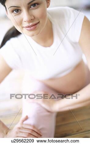 Pregnant woman View Large Photo Image Stock Photo - Pregnant woman. Fotosearch