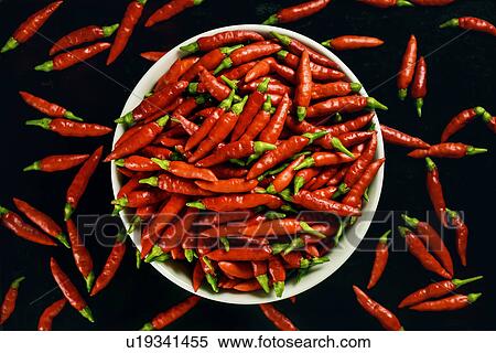 Red chilli peppers View Large Photo Image Stock Photography - Red chilli peppers. Fotosearch