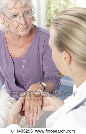 Stock Image - Rheumatoid arthritis. Fotosearch