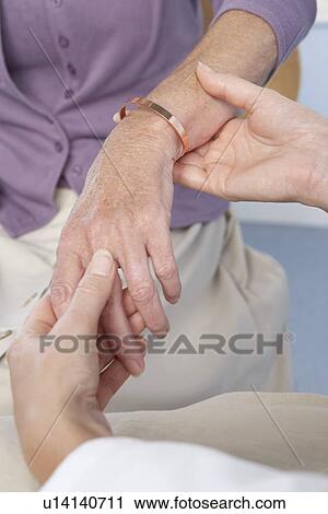 Stock Image - Rheumatoid arthritis. Fotosearch