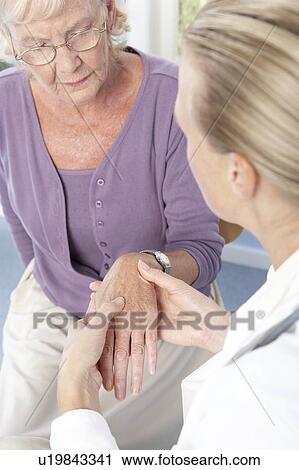 Stock Image - Rheumatoid arthritis. Fotosearch