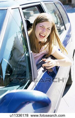 Stock Photo - Road rage. Fotosearch