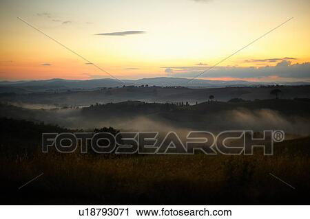 Scenic view, Buonconvento, Tuscany, Italy View Large Photo Image Stock Image - Scenic view, Buonconvento, Tuscany, Italy. Fotosearch
