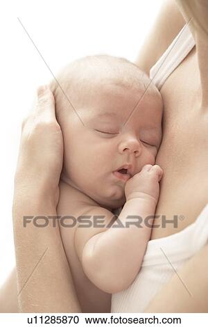 Sleeping baby View Large Photo Image Stock Image - Sleeping baby. Fotosearch