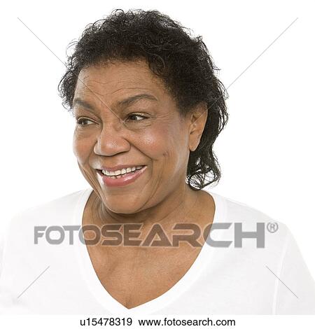 Smiling senior woman View Large Photo Image Stock Photo - Smiling senior woman. Fotosearch