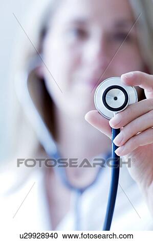 Stock Image - Stethoscope. Fotosearch
