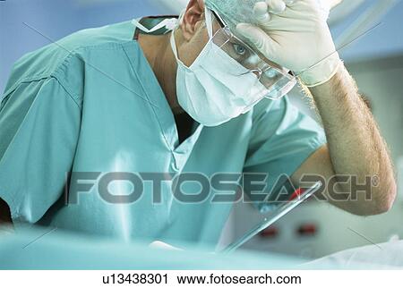 Stock Image - Surgeon. Fotosearch