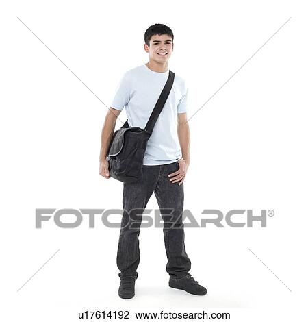 Stock Image - Teenage boy. Fotosearch