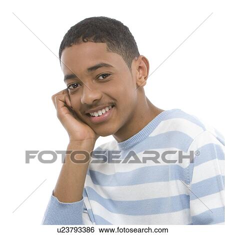 Stock Photograph - Teenage boy. Fotosearch