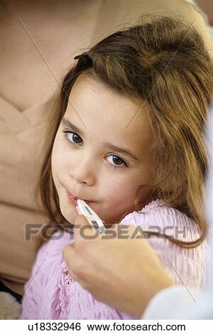 Stock Photograph - Temperature reading. Fotosearch