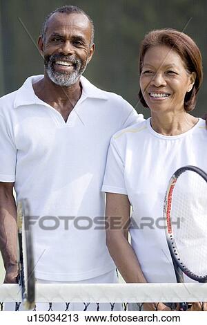 Tennis partners View Large Photo Image Stock Image - Tennis partners. Fotosearch