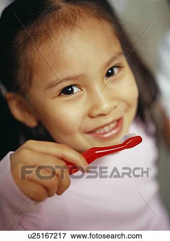 Stock Photo - Toothbrushing. Fotosearch