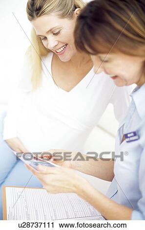 Stock Image - Ultrasound scan. Fotosearch