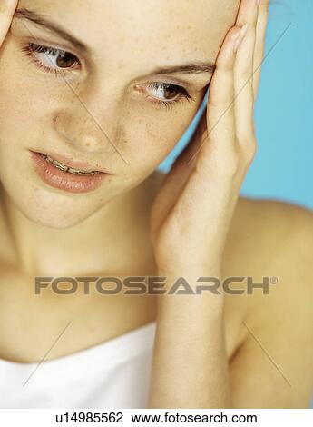 Unhappy girl View Large Photo Image Stock Image - Unhappy girl. Fotosearch