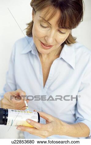 Stock Image - Urinalysis. Fotosearch