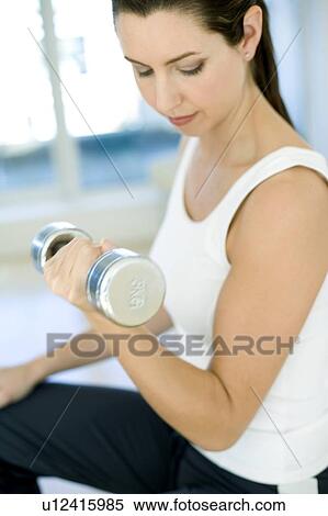 Stock Photography - Weightlifting. Fotosearch