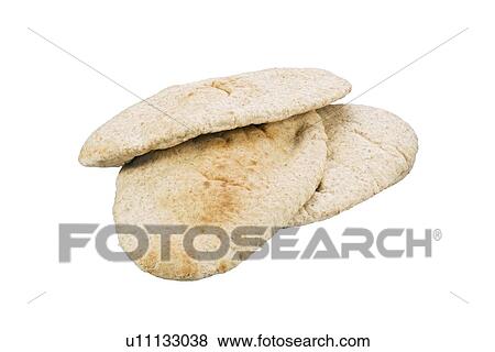 Wholemeal pitta bread View Large Photo Image Stock Photo - Wholemeal pitta bread. Fotosearch