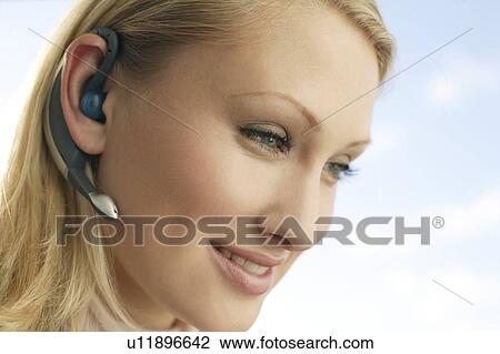 Stock Image - Wireless communication. Fotosearch