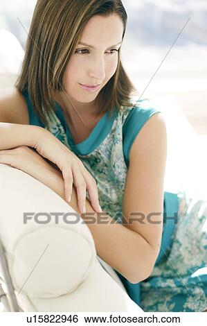 Woman relaxing View Large Photo Image Stock Photograph - Woman relaxing. Fotosearch