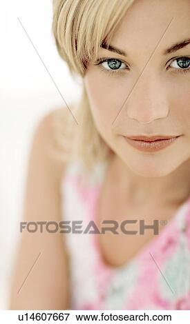 Woman's face View Large Photo Image Stock Photo - Woman's face. Fotosearch