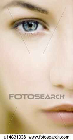 Woman's face View Large Photo Image Stock Photograph - Woman's face. Fotosearch