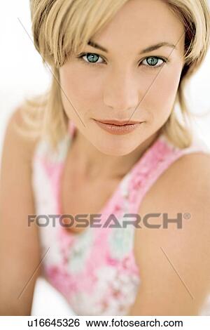Stock Photograph - Woman's face. Fotosearch
