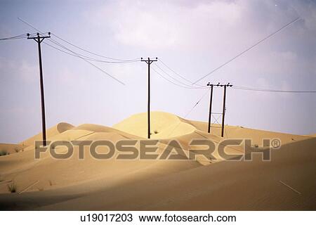 Stock Image - Wooden pylons. Fotosearch
